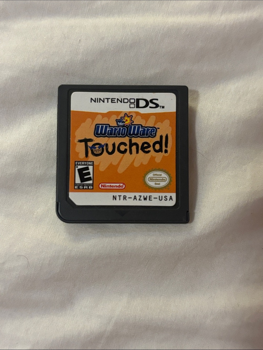 Vintage Nintendo DS Wario Ware game